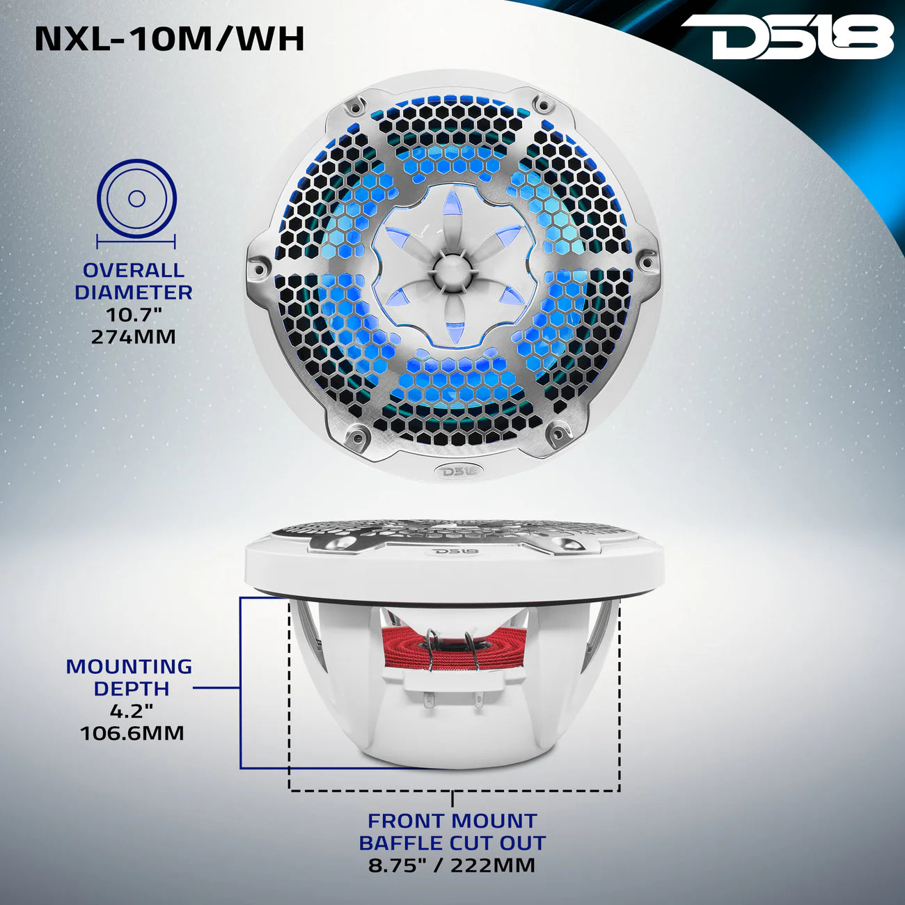 DS18 NXL-10M 10"