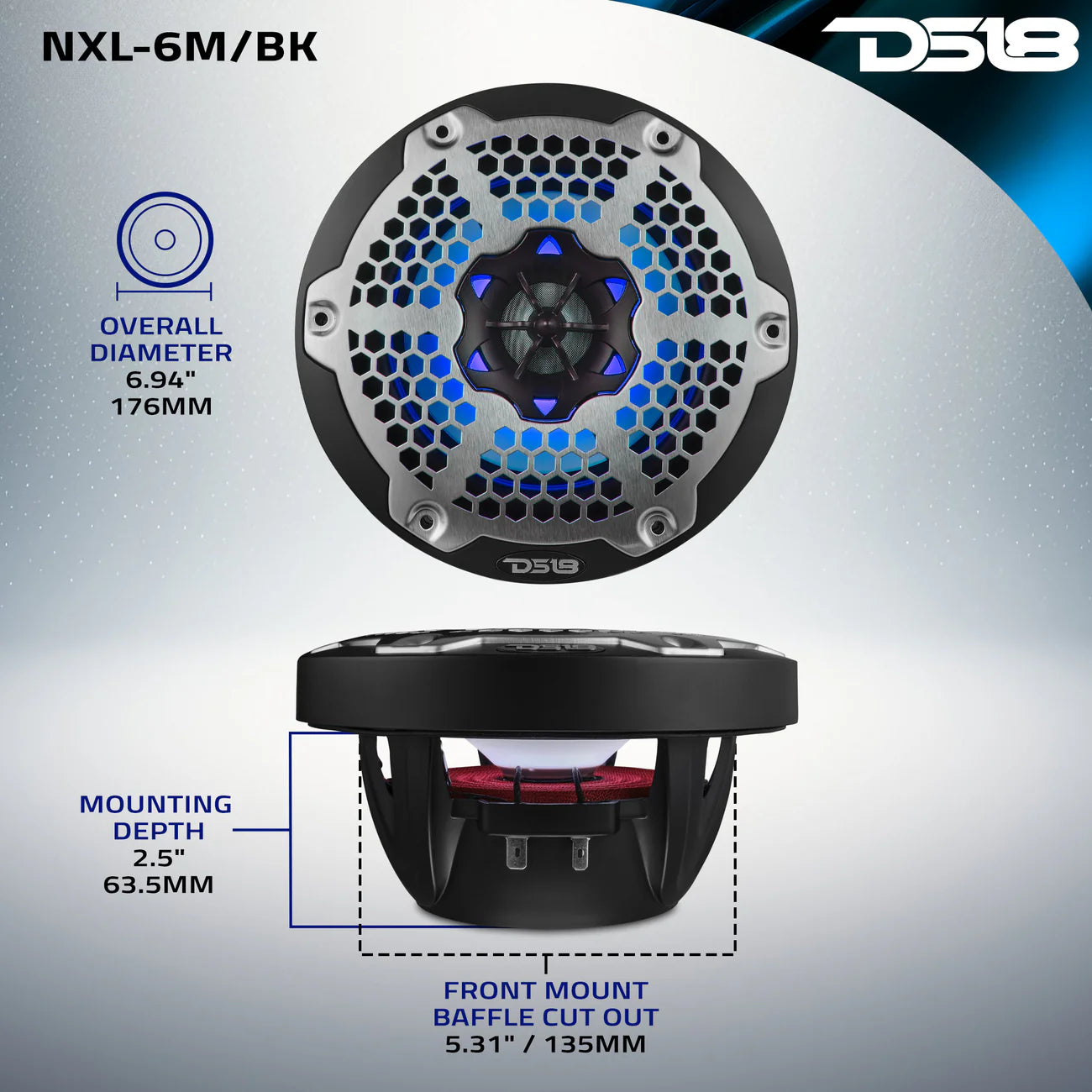 DS18 NXL-6M 6.5"