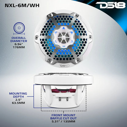 DS18 NXL-6M 6.5"