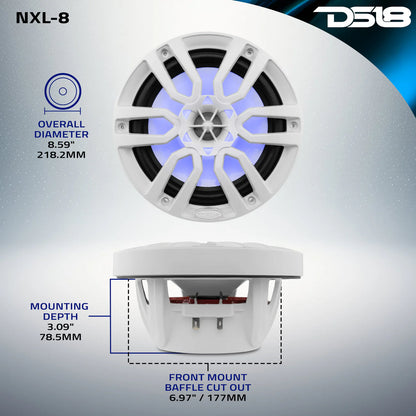 DS18 NXL-8 8"